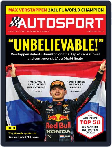 Autosport December 16th, 2021 Digital Back Issue Cover
