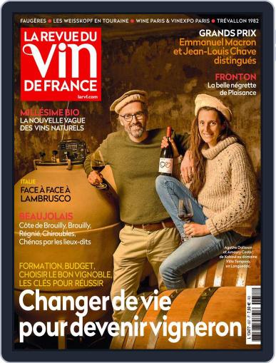 La Revue Du Vin De France February 1st, 2022 Digital Back Issue Cover