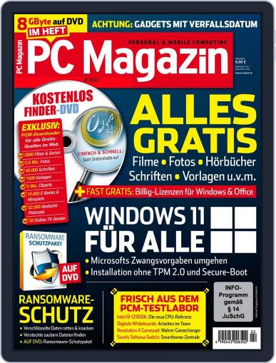 PC Magazin February 1st, 2022 Digital Back Issue Cover
