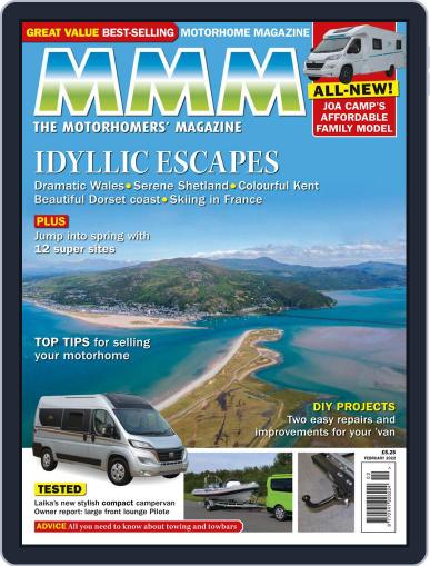 MMM - The Motorhomers' February 1st, 2022 Digital Back Issue Cover