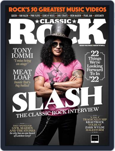 Classic Rock February 1st, 2022 Digital Back Issue Cover