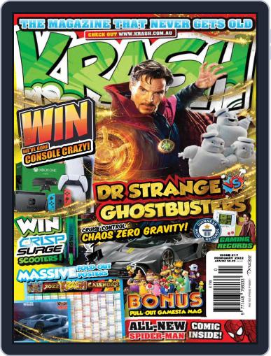 KRASH February 1st, 2022 Digital Back Issue Cover