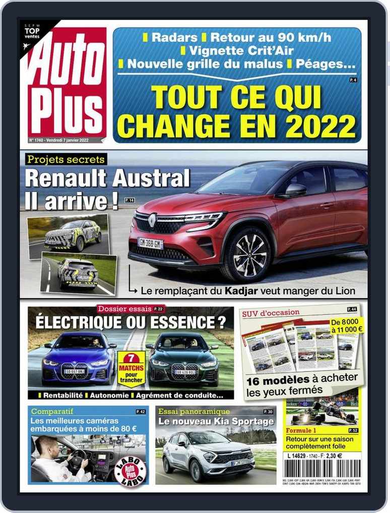 Auto Plus France No. 1740 (Digital) 
