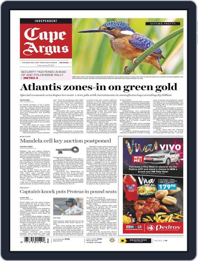 Cape Argus January 7th, 2022 Digital Back Issue Cover
