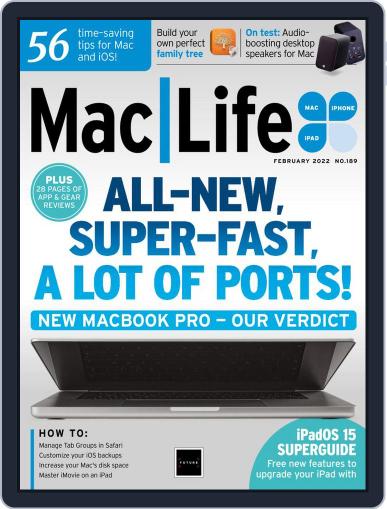 MacLife February 1st, 2022 Digital Back Issue Cover