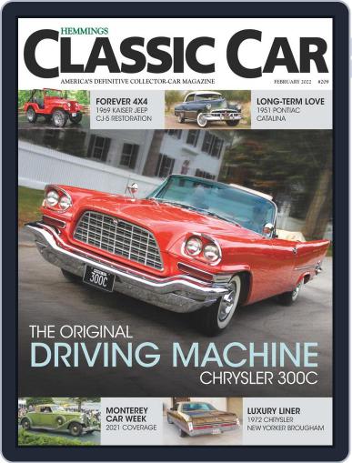Hemmings Classic Car February 1st, 2022 Digital Back Issue Cover