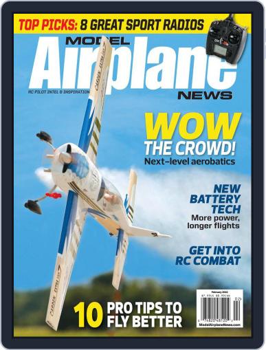 Model Airplane News February 1st, 2022 Digital Back Issue Cover