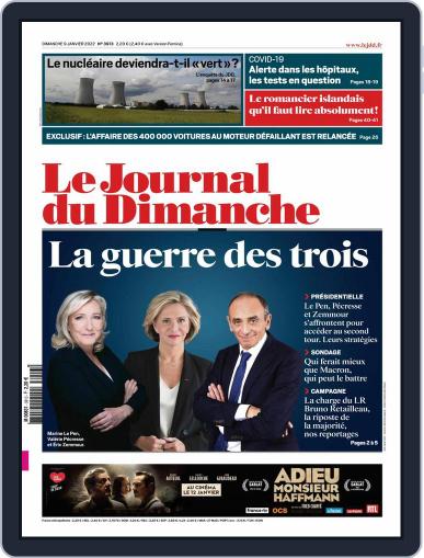 Le Journal du dimanche January 9th, 2022 Digital Back Issue Cover