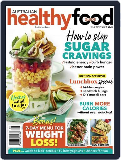 Healthy Food Guide February 1st, 2022 Digital Back Issue Cover