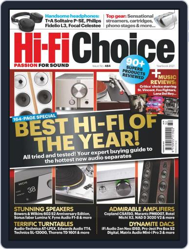 Hi-Fi Choice December 23rd, 2021 Digital Back Issue Cover