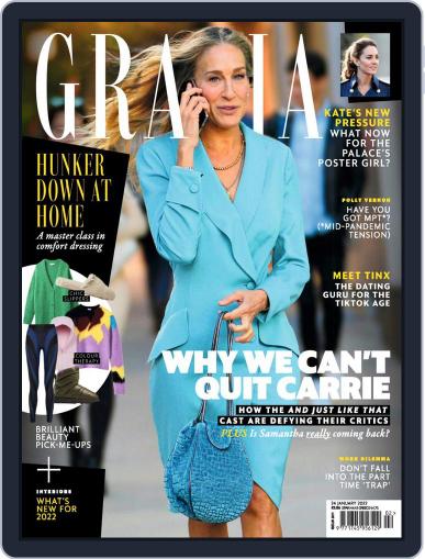 Grazia January 24th, 2022 Digital Back Issue Cover