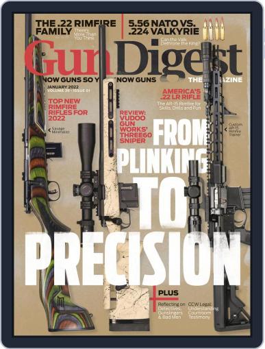 Gun Digest January 1st, 2022 Digital Back Issue Cover