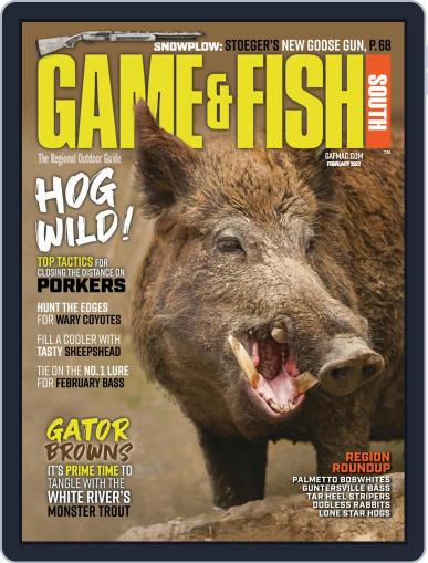 Game & Fish South February 1st, 2022 Digital Back Issue Cover