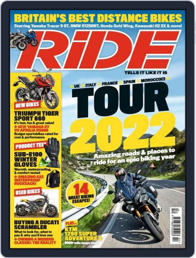 RiDE United Kingdom January 12th, 2022 Digital Back Issue Cover