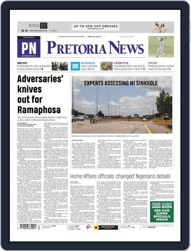 Pretoria News January 11th, 2022 Digital Back Issue Cover