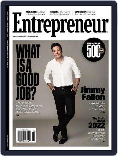 Entrepreneur January 1st, 2022 Digital Back Issue Cover