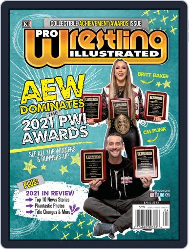 Pro Wrestling Illustrated April 1st, 2022 Digital Back Issue Cover