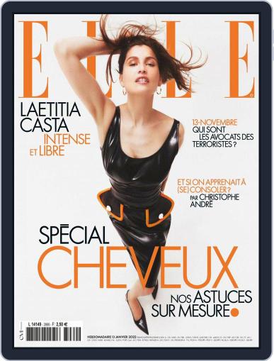 Elle France January 13th, 2022 Digital Back Issue Cover