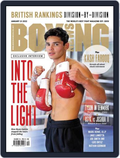 Boxing News January 13th, 2022 Digital Back Issue Cover