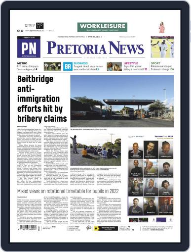 Pretoria News January 12th, 2022 Digital Back Issue Cover