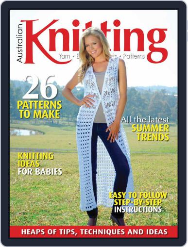 Australian Knitting December 1st, 2021 Digital Back Issue Cover