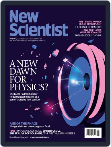 New Scientist Australian Edition January 15th, 2022 Digital Back Issue Cover