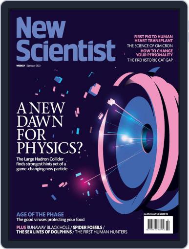 New Scientist International Edition January 15th, 2022 Digital Back Issue Cover