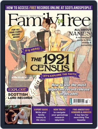 Family Tree UK February 1st, 2022 Digital Back Issue Cover