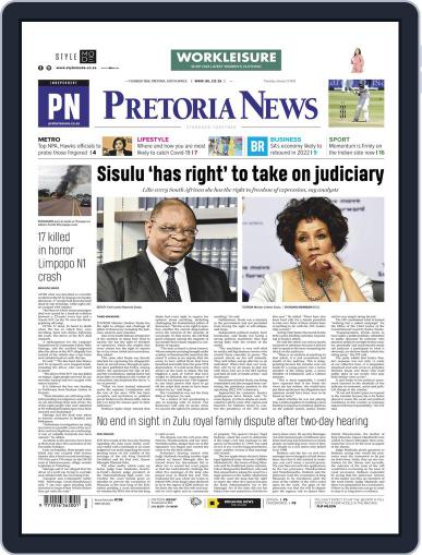 Pretoria News January 13th, 2022 Digital Back Issue Cover