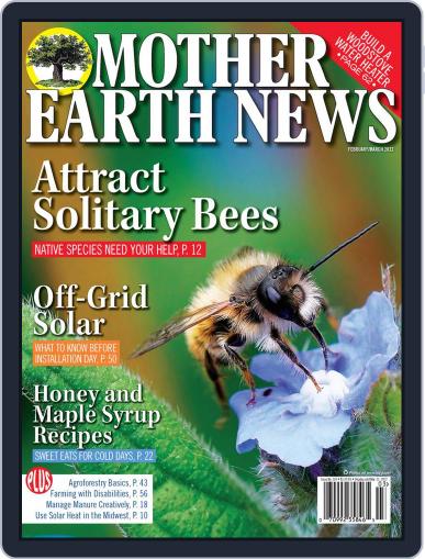 MOTHER EARTH NEWS February 1st, 2022 Digital Back Issue Cover