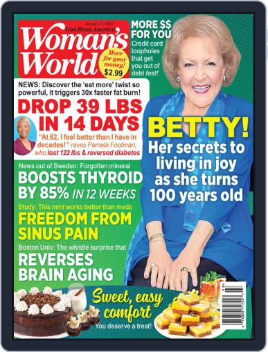 Woman's World January 17th, 2022 Digital Back Issue Cover