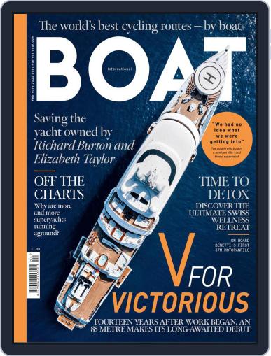 Boat International January 2nd, 2022 Digital Back Issue Cover