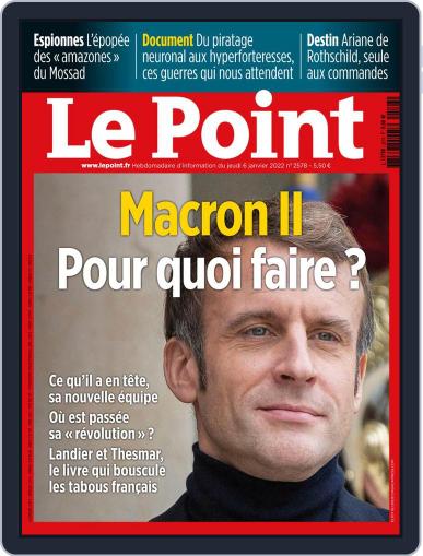 Le Point January 6th, 2022 Digital Back Issue Cover