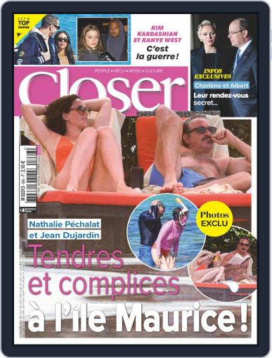 Closer France January 14th, 2022 Digital Back Issue Cover
