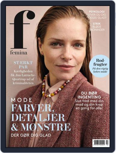 femina Denmark January 8th, 2022 Digital Back Issue Cover