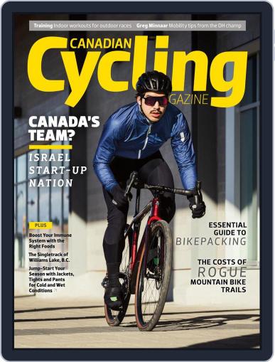 Canadian Cycling February 1st, 2022 Digital Back Issue Cover