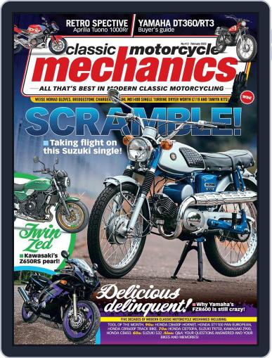 Classic Motorcycle Mechanics February 1st, 2022 Digital Back Issue Cover