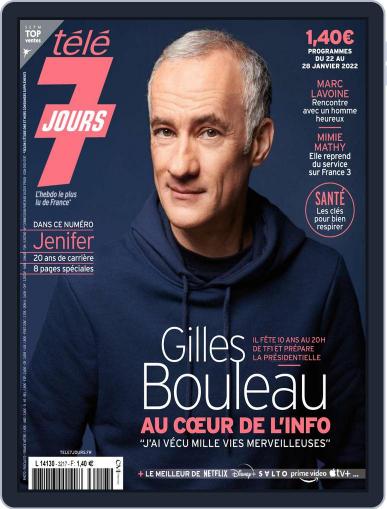 Télé 7 Jours January 22nd, 2022 Digital Back Issue Cover