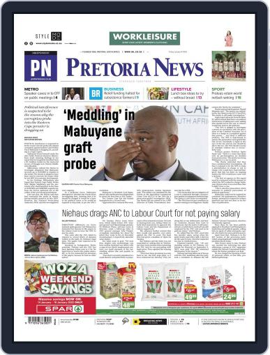Pretoria News January 14th, 2022 Digital Back Issue Cover