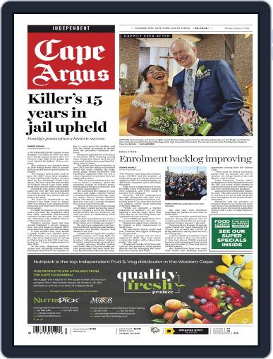 Cape Argus January 17th, 2022 Digital Back Issue Cover