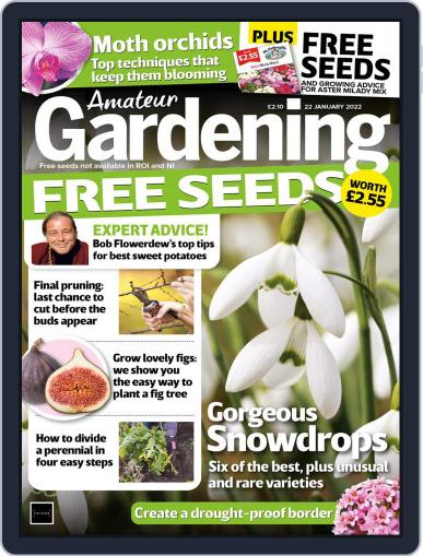 Amateur Gardening January 22nd, 2022 Digital Back Issue Cover