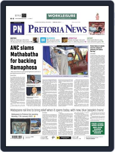 Pretoria News January 17th, 2022 Digital Back Issue Cover