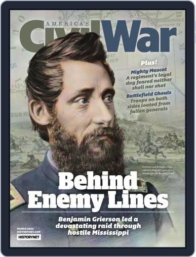 America's Civil War March 1st, 2022 Digital Back Issue Cover