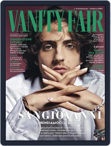 Vanity Fair Italia February 2nd, 2022 Digital Back Issue Cover