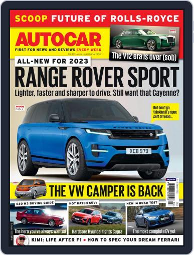 Autocar January 19th, 2022 Digital Back Issue Cover