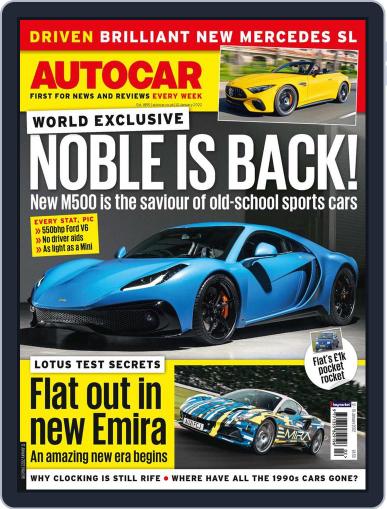 Autocar January 12th, 2022 Digital Back Issue Cover