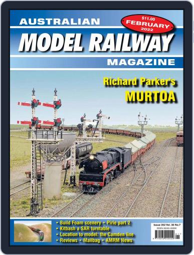 Australian Model Railway February 1st, 2022 Digital Back Issue Cover