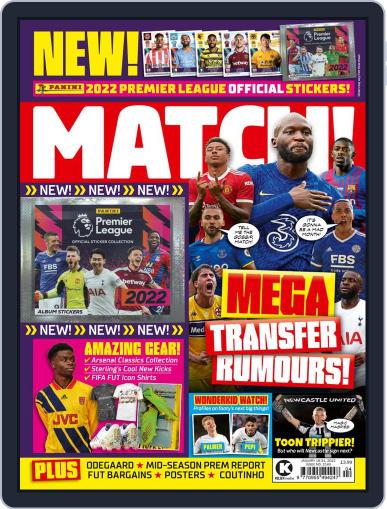 MATCH! January 18th, 2022 Digital Back Issue Cover