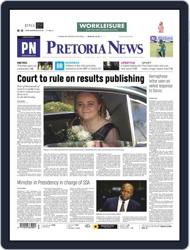 Pretoria News January 18th, 2022 Digital Back Issue Cover