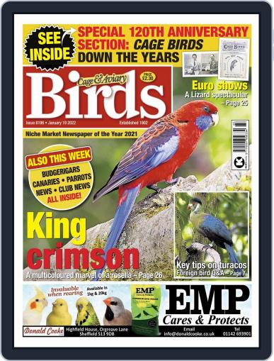 Cage & Aviary Birds January 19th, 2022 Digital Back Issue Cover